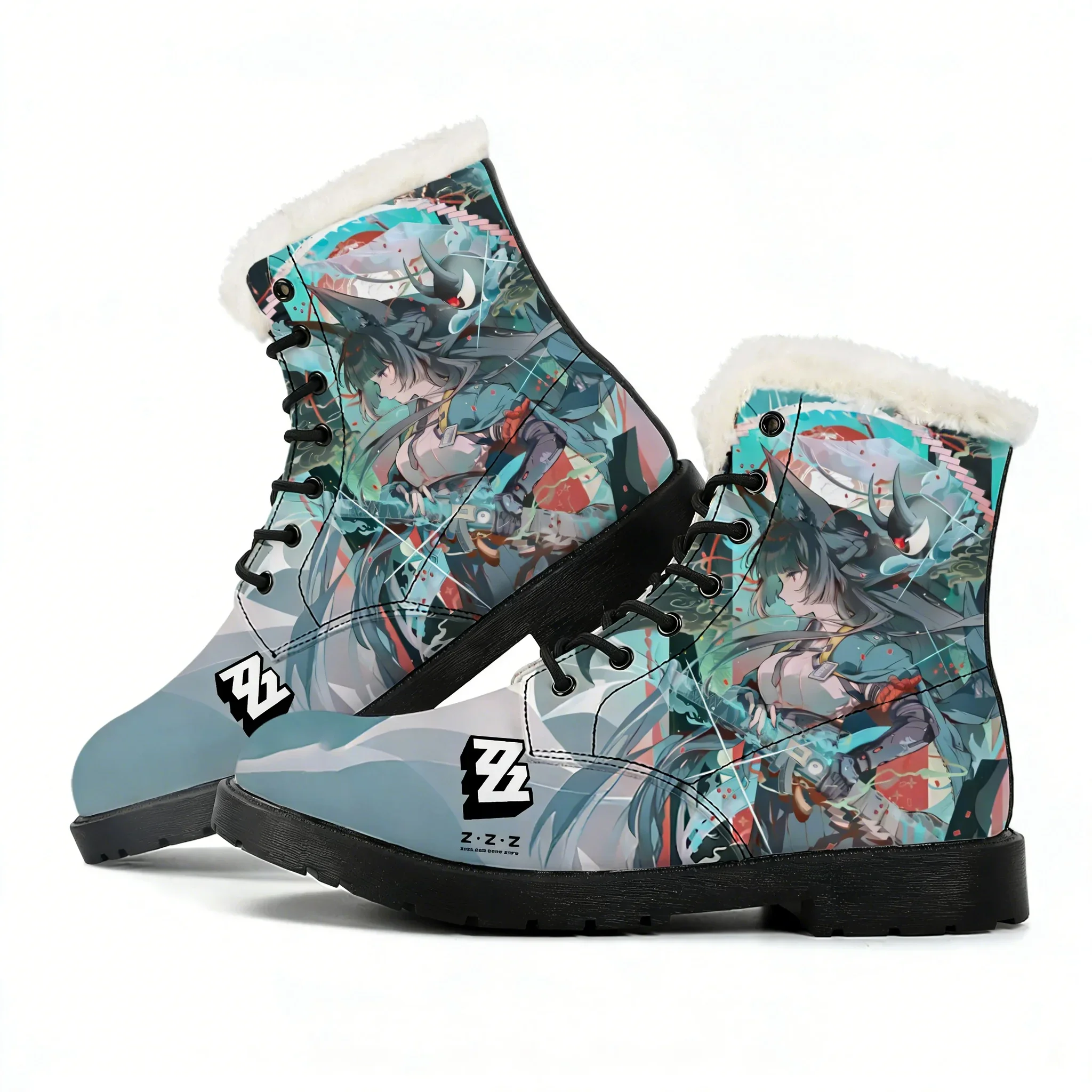 Women'S Shoes Zone - Absolute Zone Zero Plüschstiefel für Herren