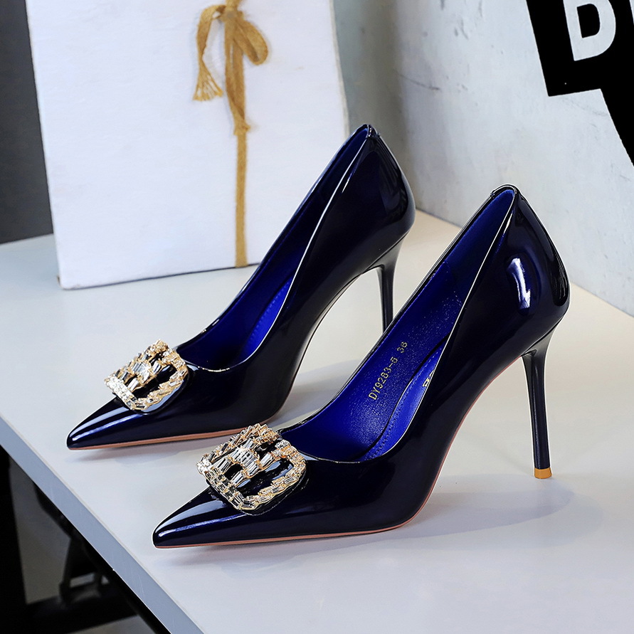 Court Heel Pointed - BIGTREE Elegante Spitze High Heels Dünne