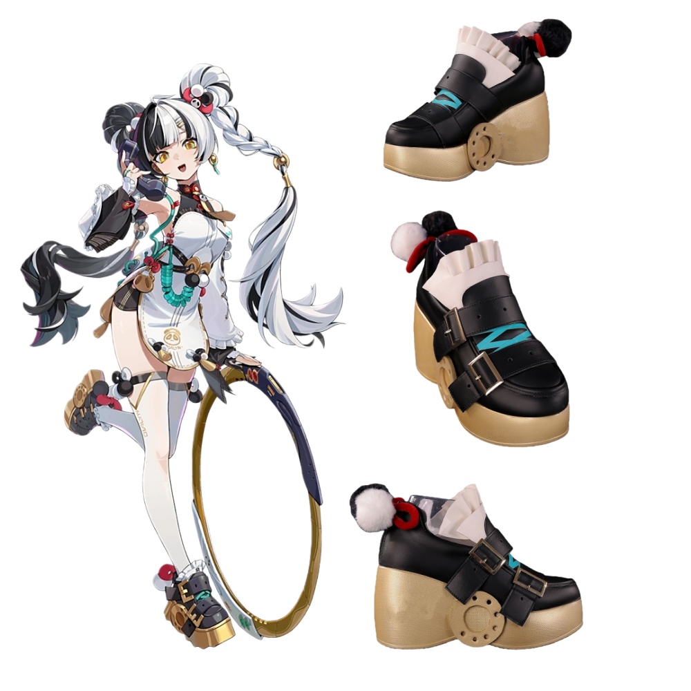Women'S Shoes Zone - Zenless Zone Zero Dialyn Cosplay Spiel