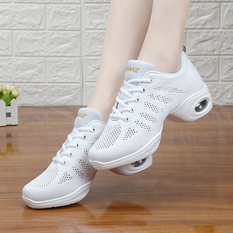 Women'S Zumba Shoes - Atmungsaktive Mesh-Tanzsneaker für Damen, leichte Jazz-