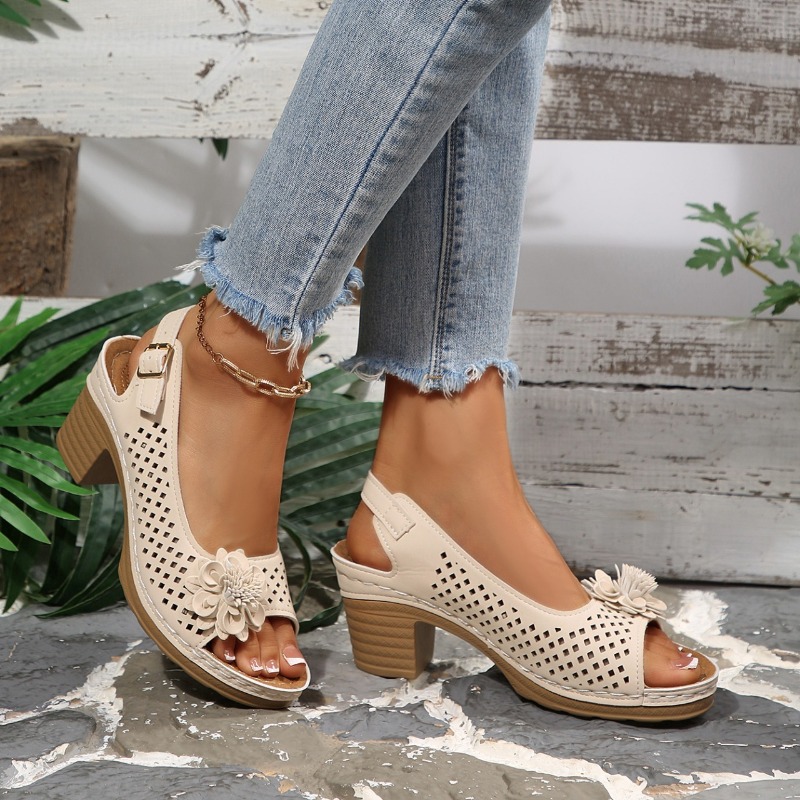 Damen Chunky-Heel Sandalen Som – Square Toe Mule Bewertung und Preis