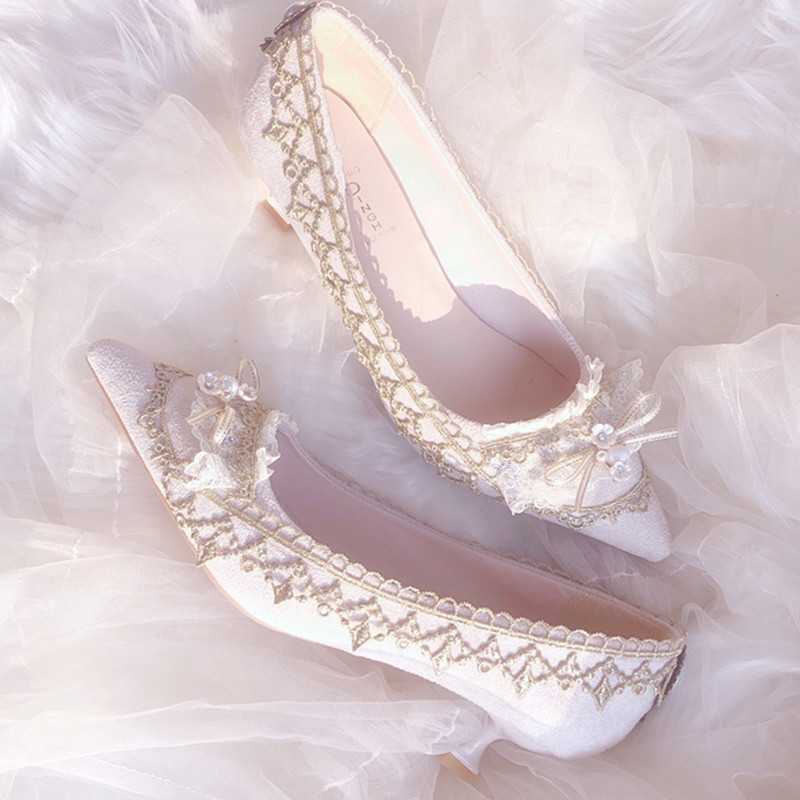 Lolita gericht stil hohe ferse – Court Heel Pointed Bewertung und Preis