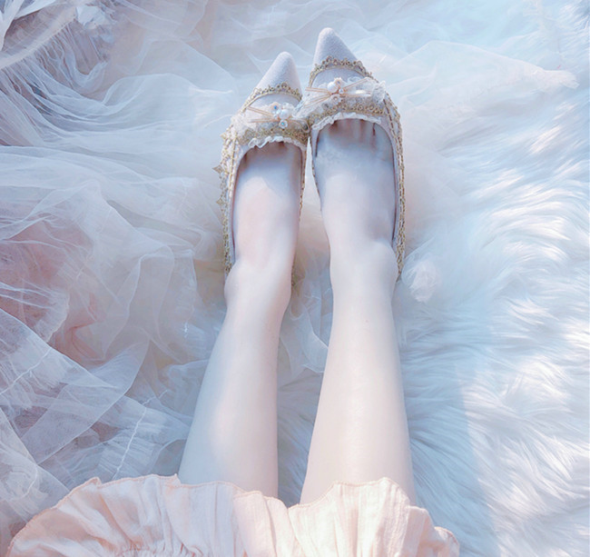 Lolita gericht stil hohe ferse – Court Heel Pointed Bewertung und Preis