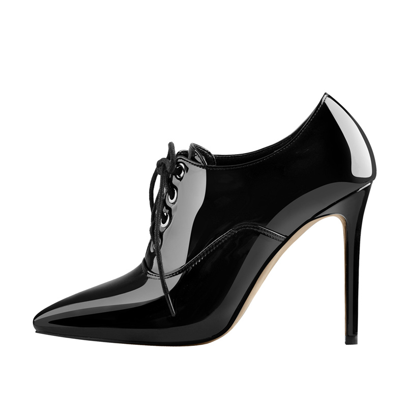 Onlymaker Frauen Lace Up Vinta – Court Heel Pointed Bewertung und Preis