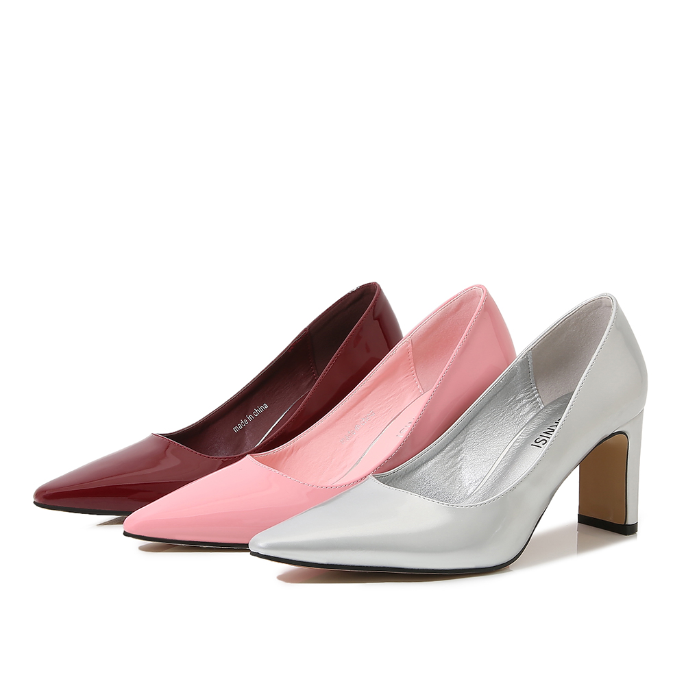 7,6 cm Herren-Pumps mit Blocka – Court Heel Pointed Bewertung und Preis