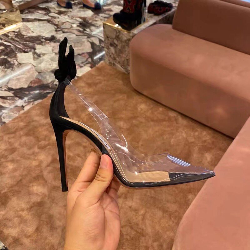 Neue Sommer Sexy Hasenohren Sp – Clear Strap Heel Bewertung und Preis