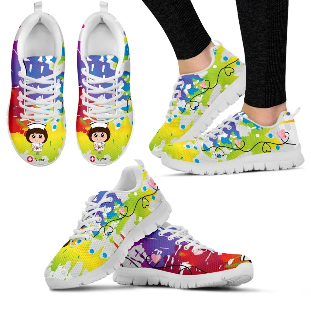 Weiße Krankenschwester-Sneaker – Women'S Shoes Nursing Bewertung und Preis