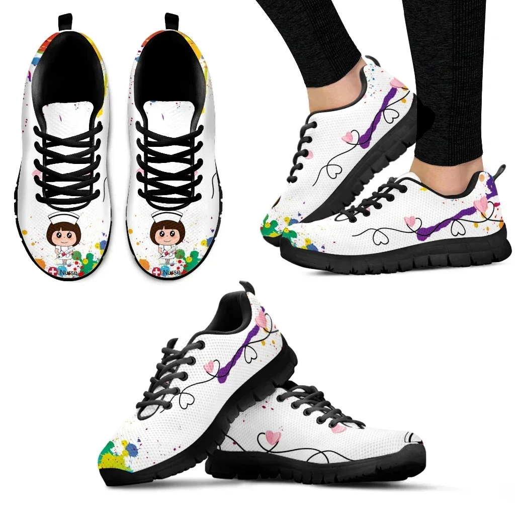 Weiße Krankenschwester-Sneaker – Women'S Shoes Nursing Bewertung und Preis