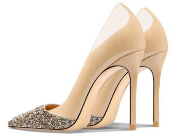 Heiße Frauen Nude Patent Leder – Women'S Shoes Size 12 Bewertung und Preis