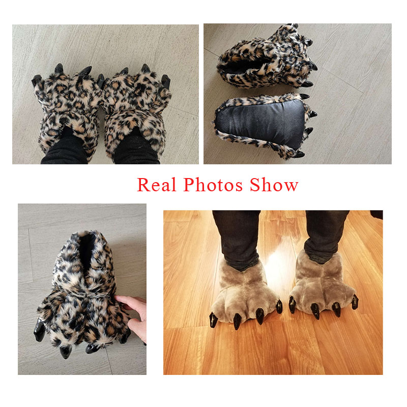 Größe 35-43 Schwarz Tier Pfote – Women Shoes Mules Bewertung und Preis