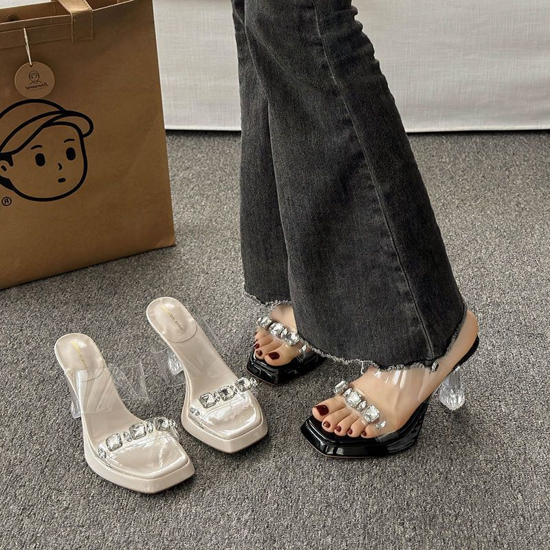 Damen Einriemen-Sandalen Somme – Clear Strap Heel Bewertung und Preis