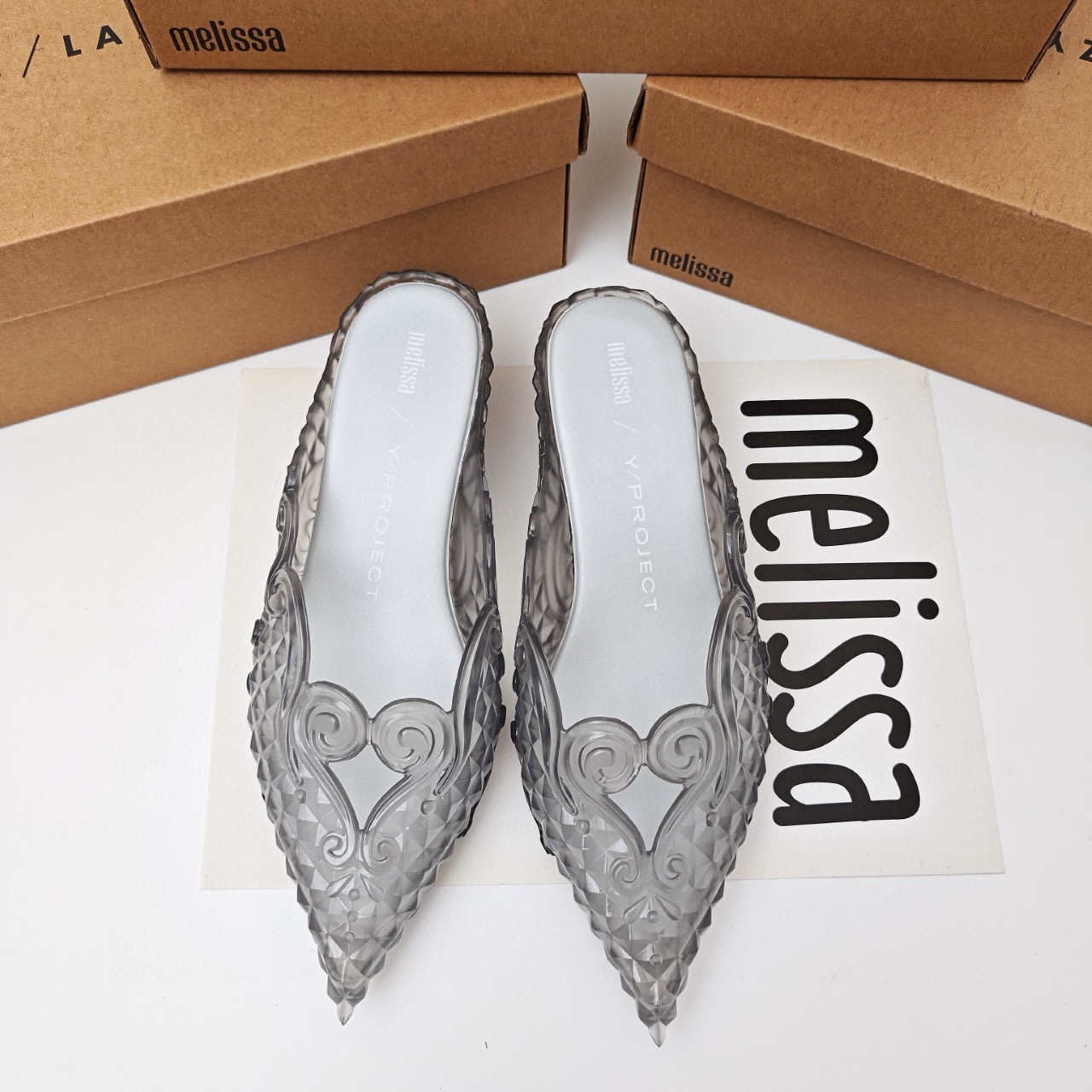 Mini Melissa Gericht Spitz Fla – Court Heel Pointed Bewertung und Preis