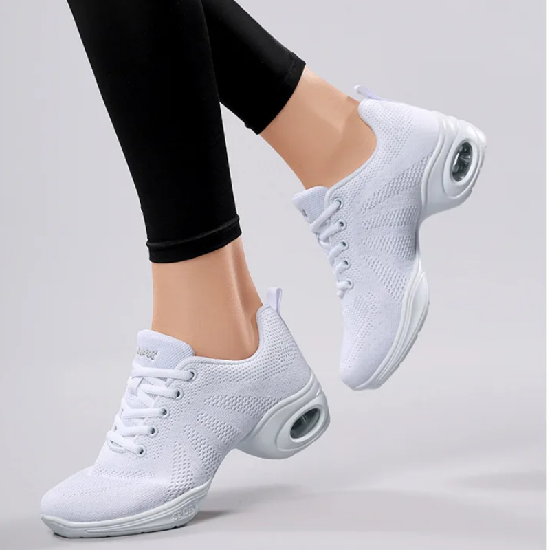 Schwarze Mesh-Tanzsneaker für  – Women'S Zumba Shoes Bewertung und Preis