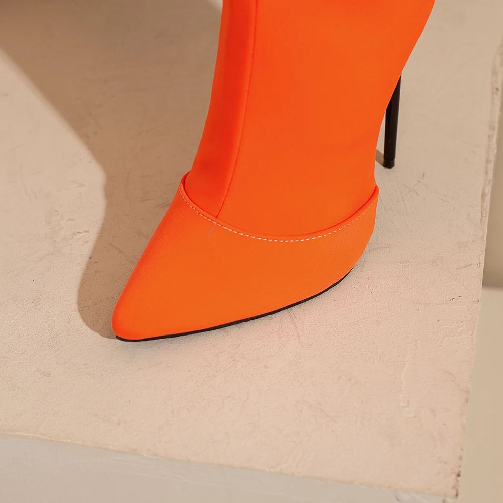 Neue Winter Glamour Orange Gel – Women'S Shoes Size 12 Bewertung und Preis