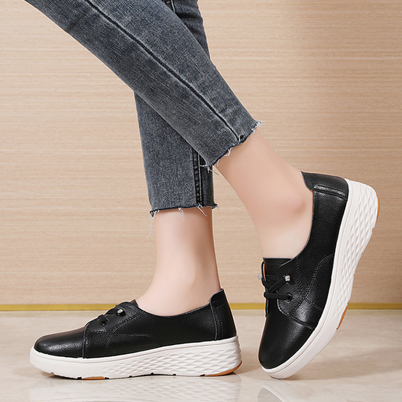 Frühling Herbst Damen Bequeme  – Women'S Shoes Nursing Bewertung und Preis