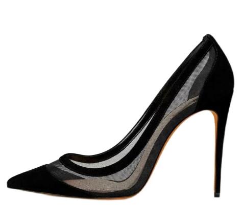 Sexy Nude Rosa Schwarz Wildled – Women'S Shoes Size 12 Bewertung und Preis